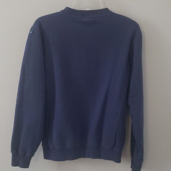 Navy Blue 84 Sweatshirt Men's Small with tackle twill letters St Louis - Picture 8 of 8